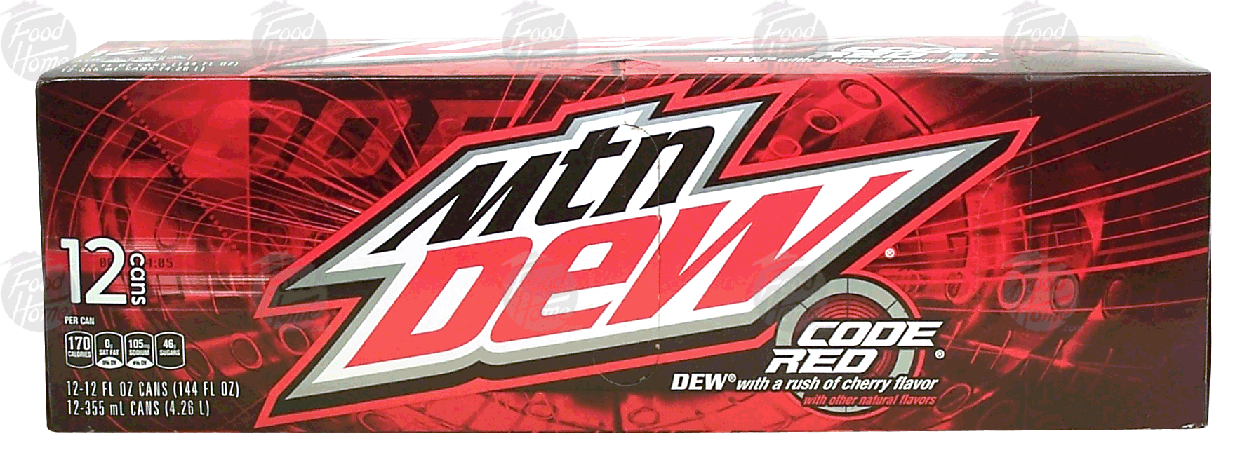 Mountain Dew Code Red Soda 12 Oz Fridge Mate Full-Size Picture